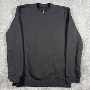 Skims Mens Crewneck Sweatshirt Mens Medium Pullover Black Casual